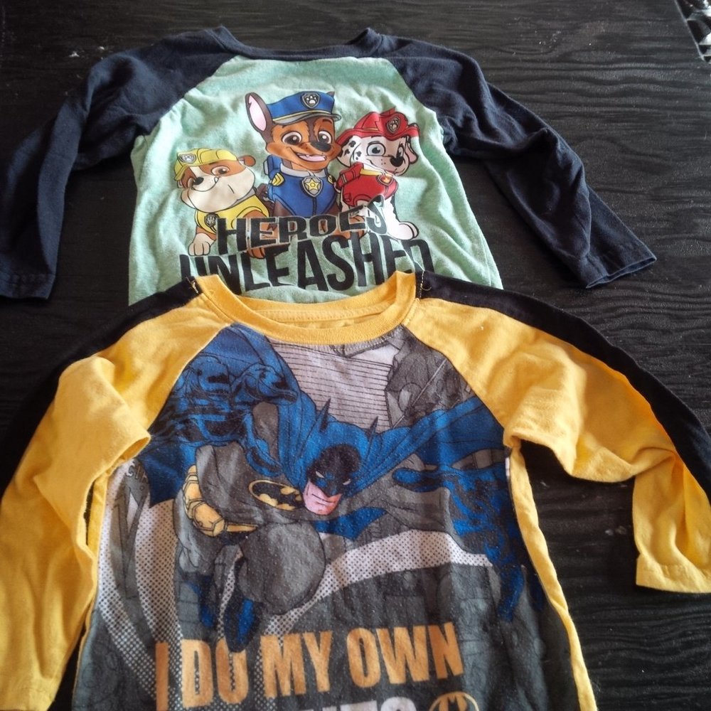 2 character long sleeve shirts for boy